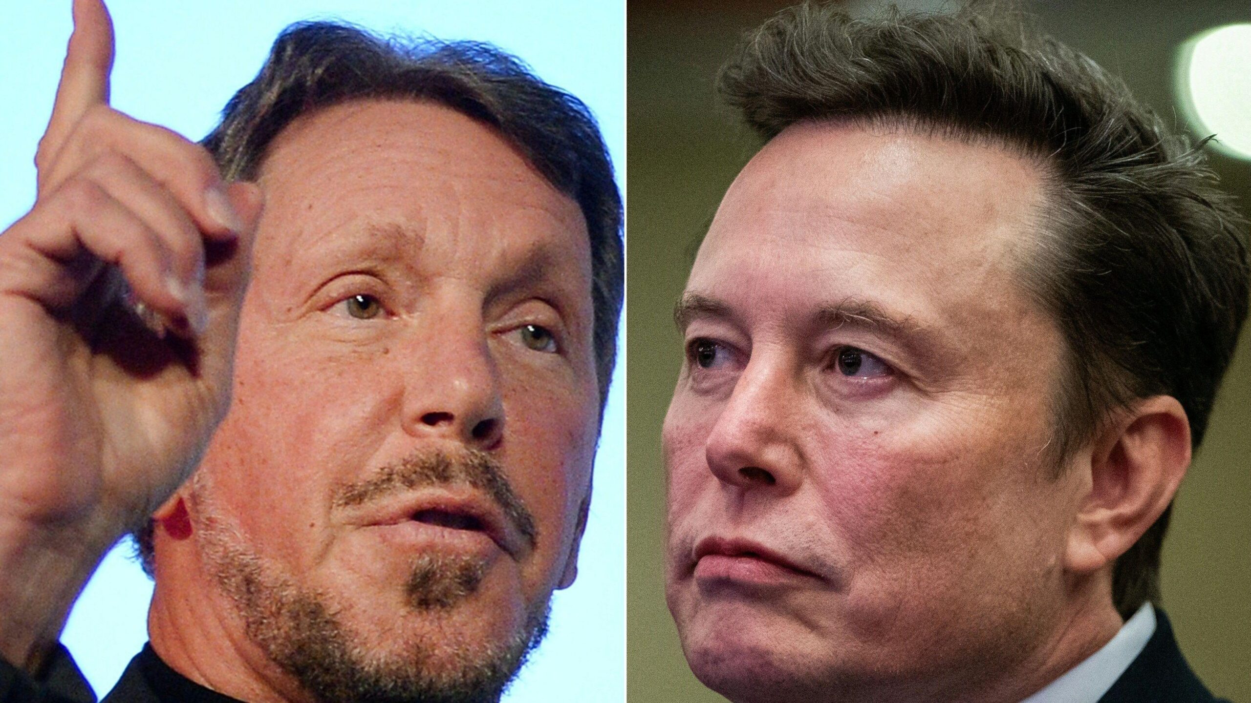 Larry Ellison en conferencia