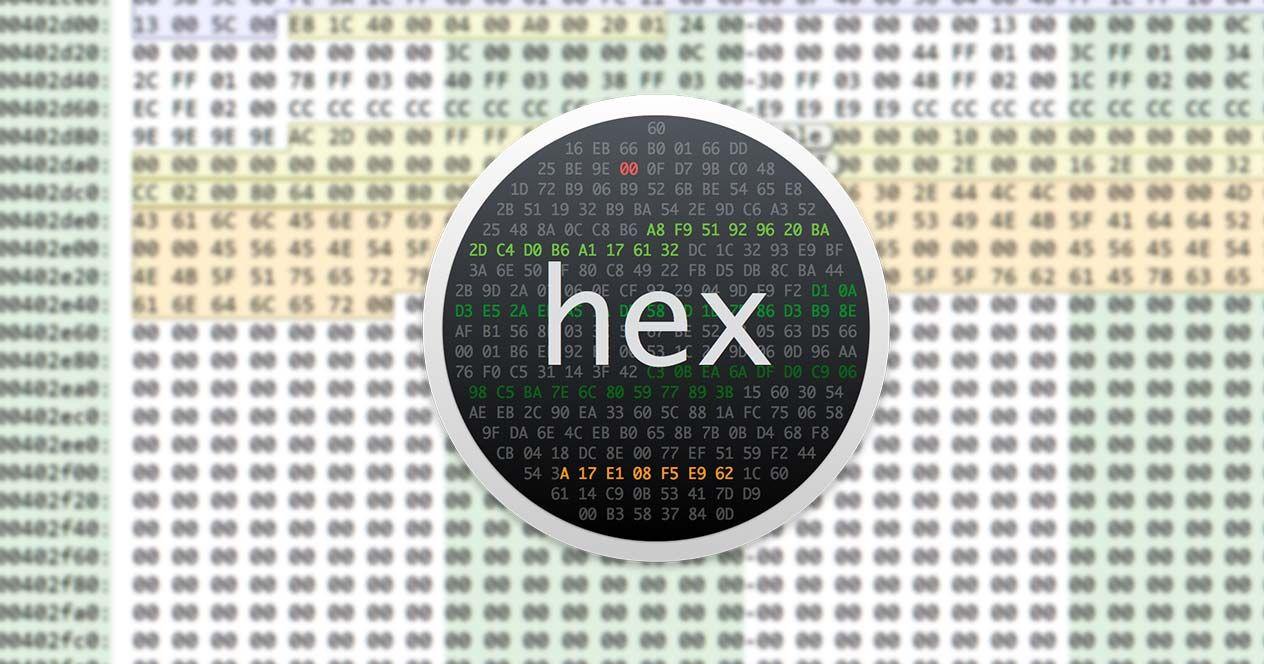editores hexadecimales