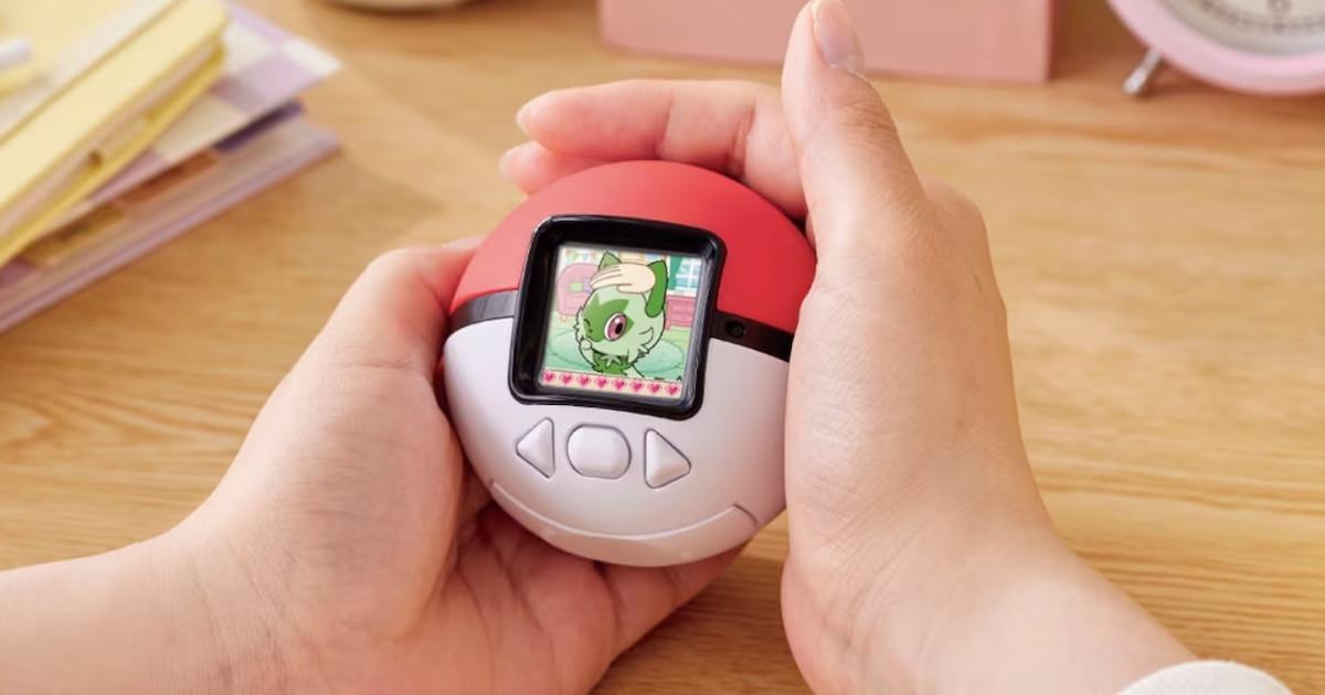 Poké Ball interactiva tipo Tamagotchi