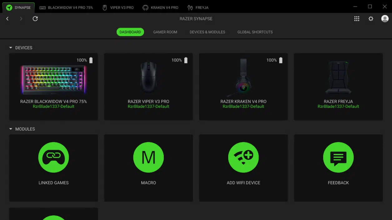 razer synapse