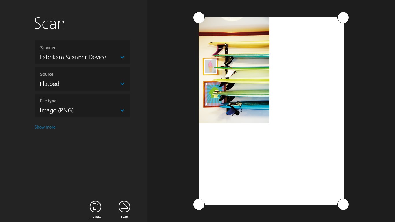 windows scan
