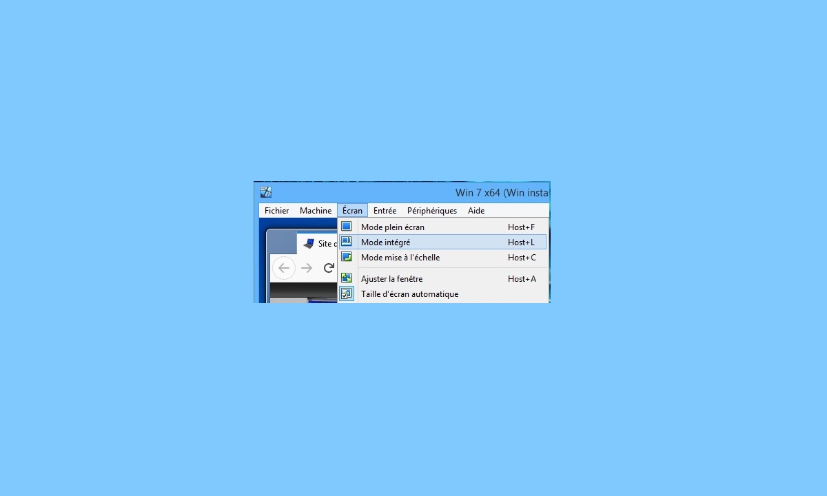 seamless virtualbox