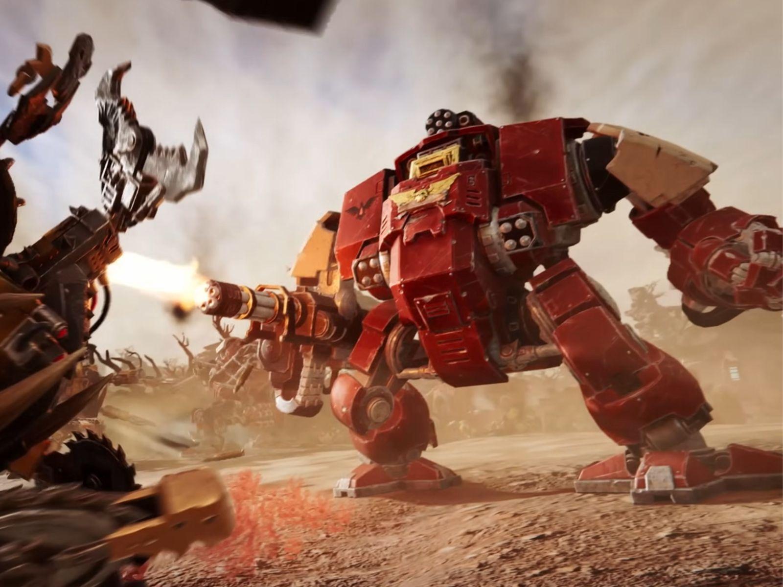 Tráiler de Dawn of War IV en el planeta Kronus