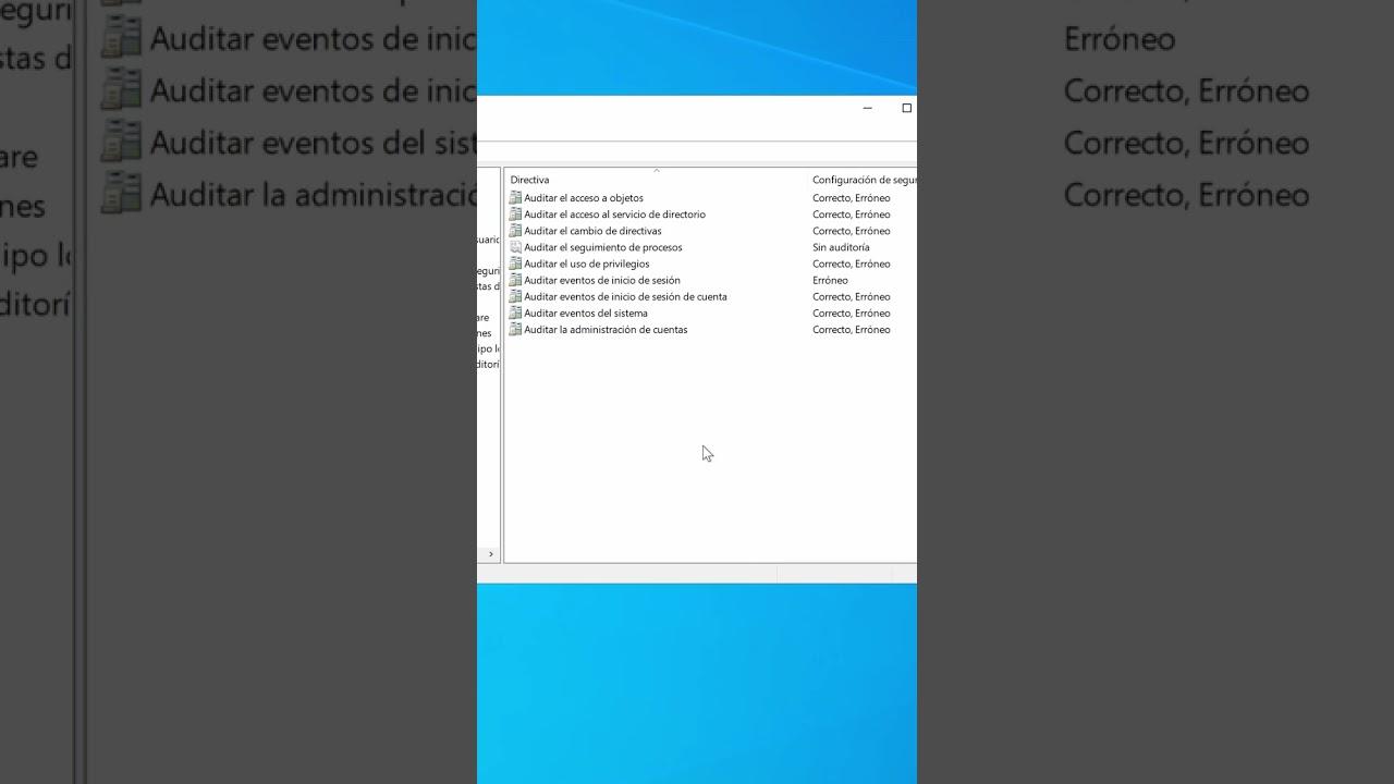 Permisos SDDL del canal de seguridad