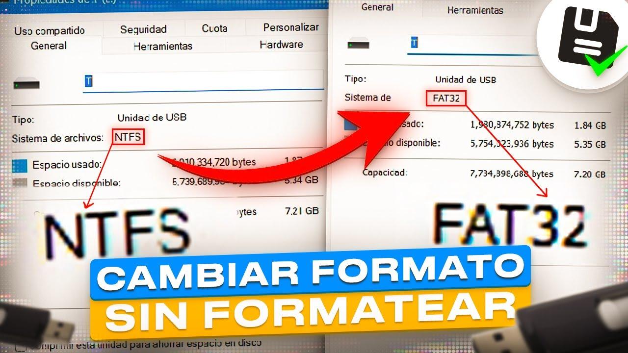 Diferencias entre NTFS y FAT32
