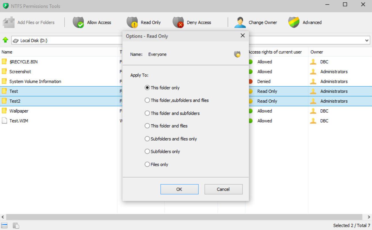 Herencia NTFS al copiar o mover