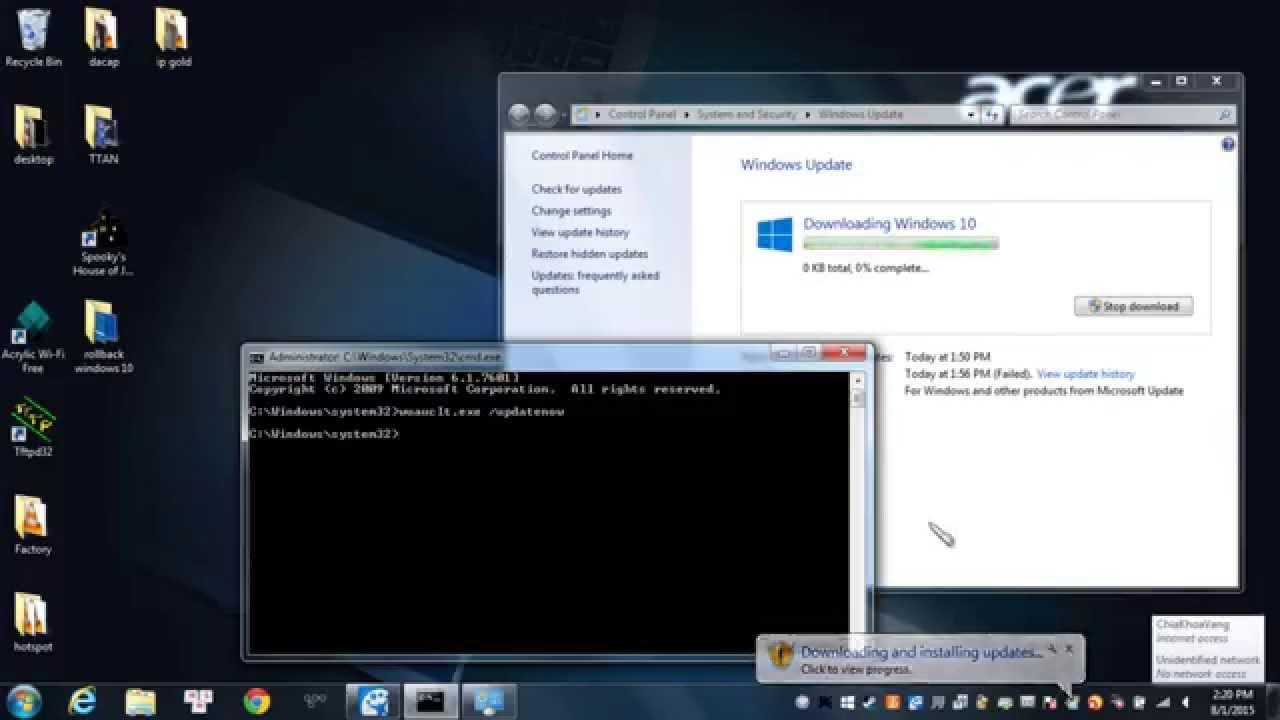 Control granular de actualizaciones en Windows