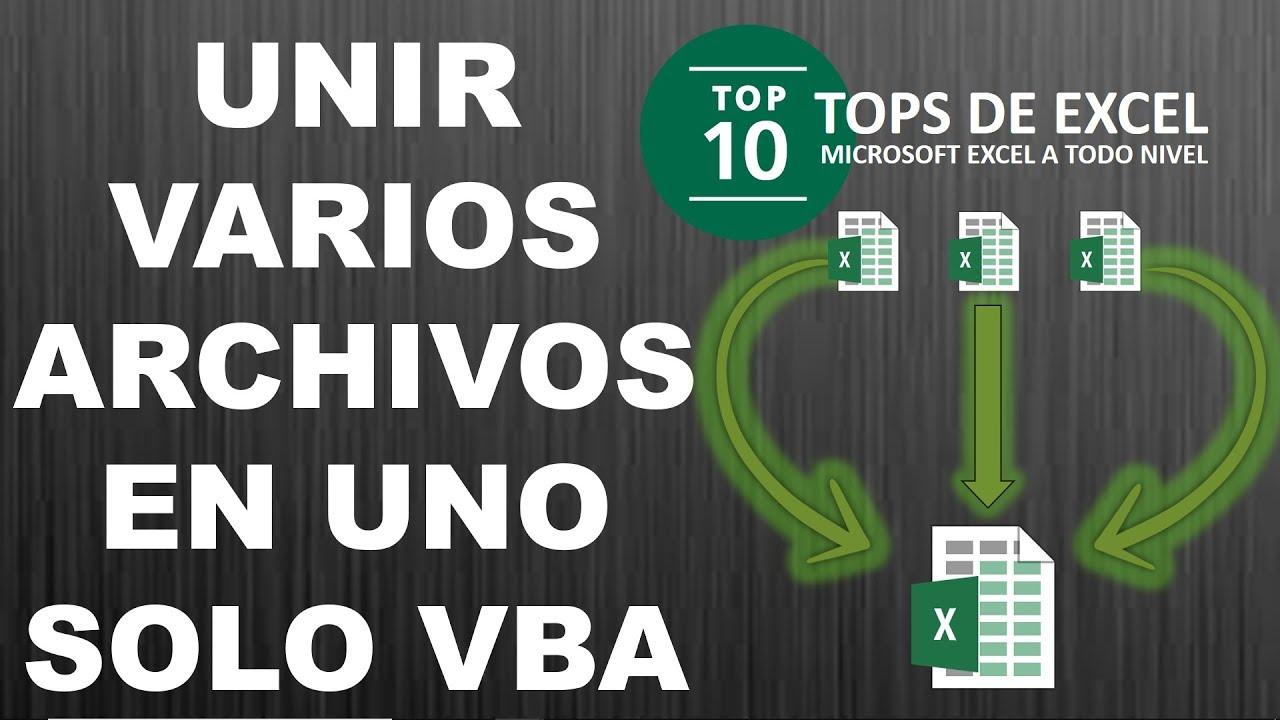 Herramientas online para fusionar Excel