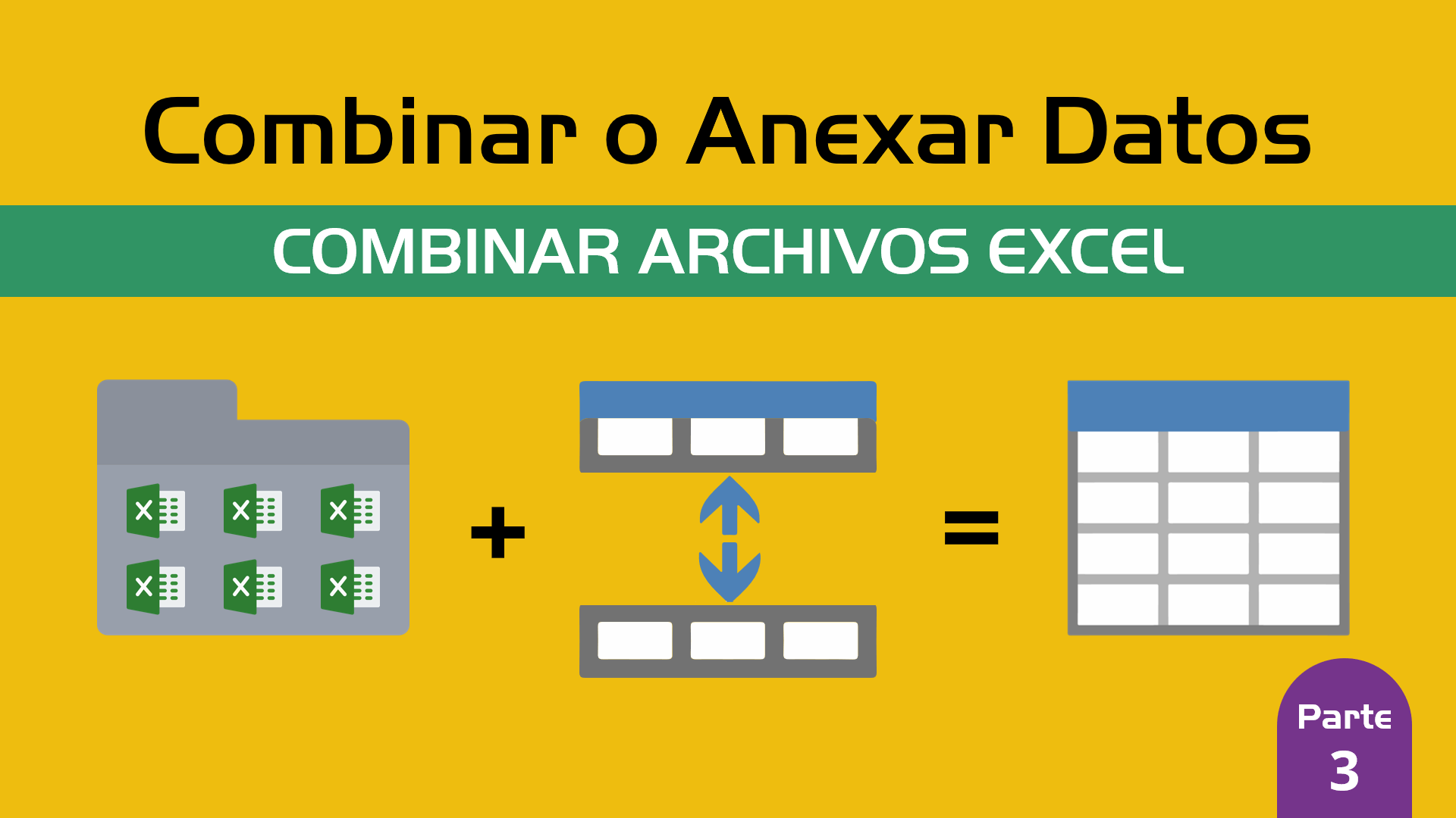 Power Query para unir archivos Excel