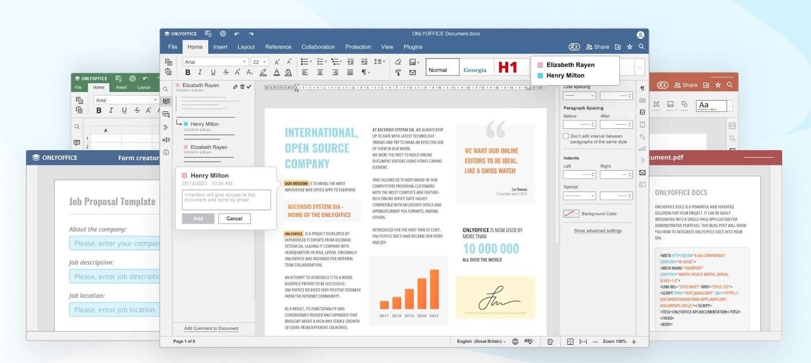 Comparativa suites ofimaticas para Windows