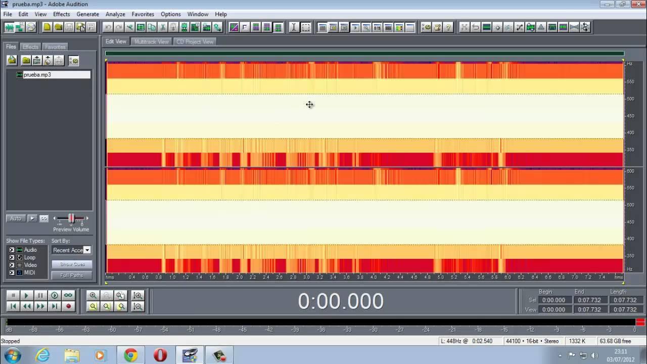 Métodos de limpieza de audio en Adobe Audition