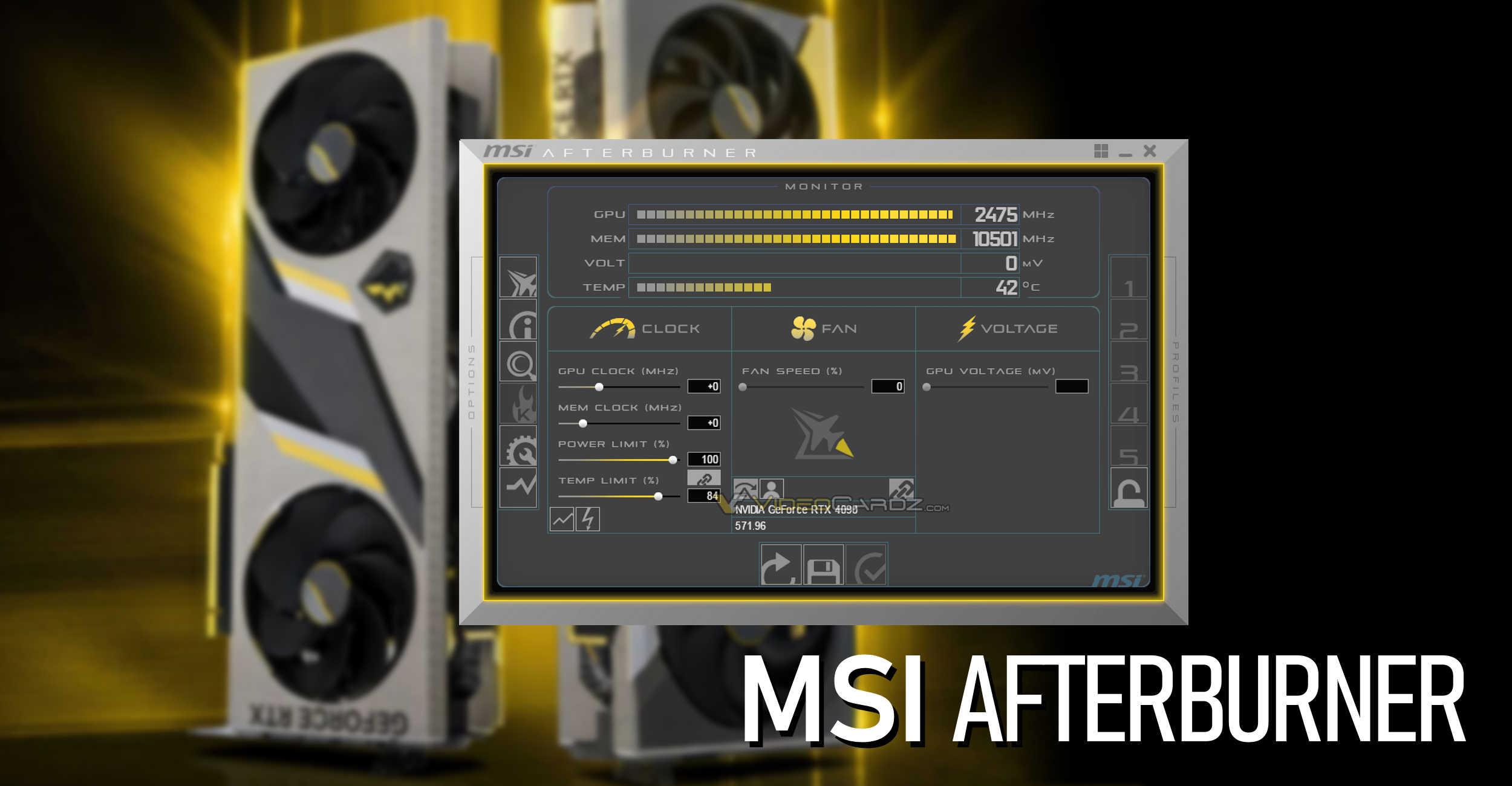 Ajustes MSI Afterburner y RTSS