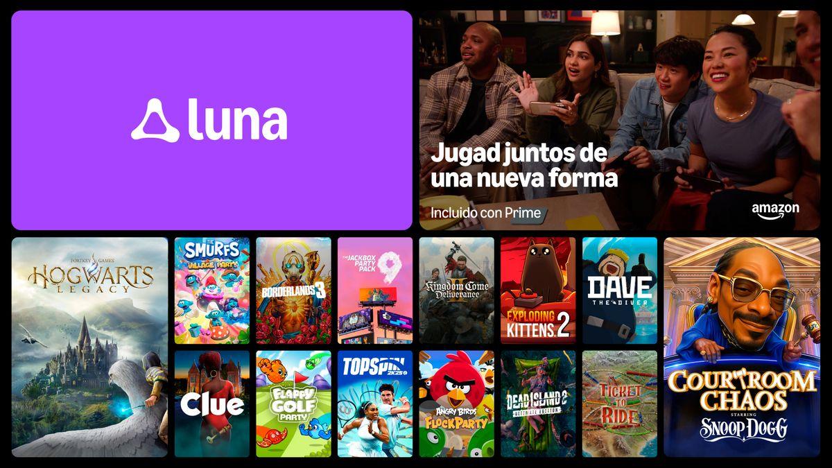 Servicio Amazon Luna juego en la nube