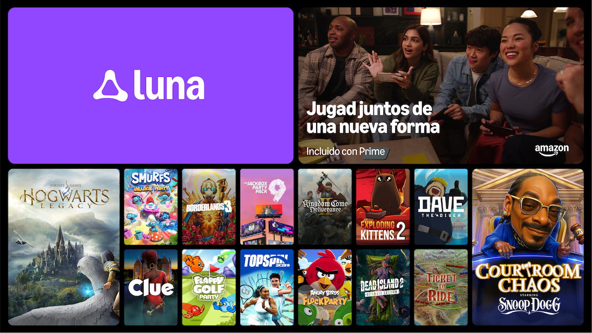 GameNight Amazon Luna en la tele