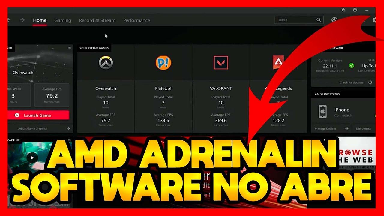 Síntomas de errores en AMD Adrenalin