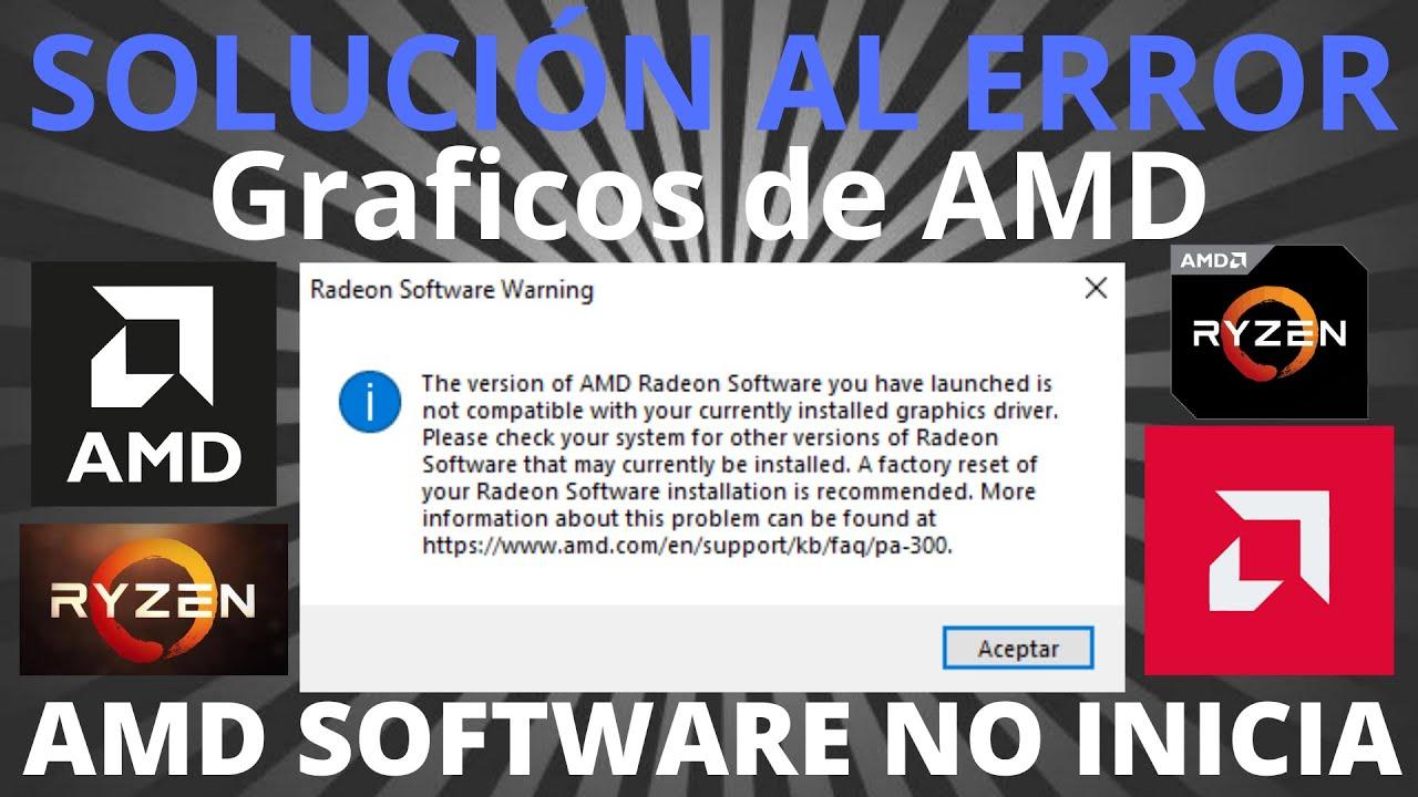 Causas de fallo en AMD Adrenalin