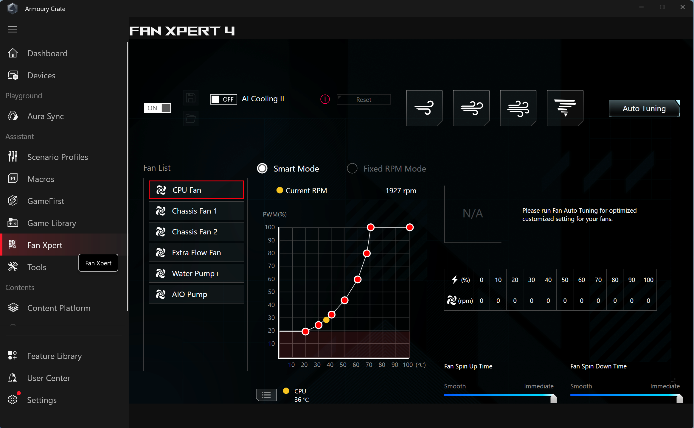 asus fan xpert