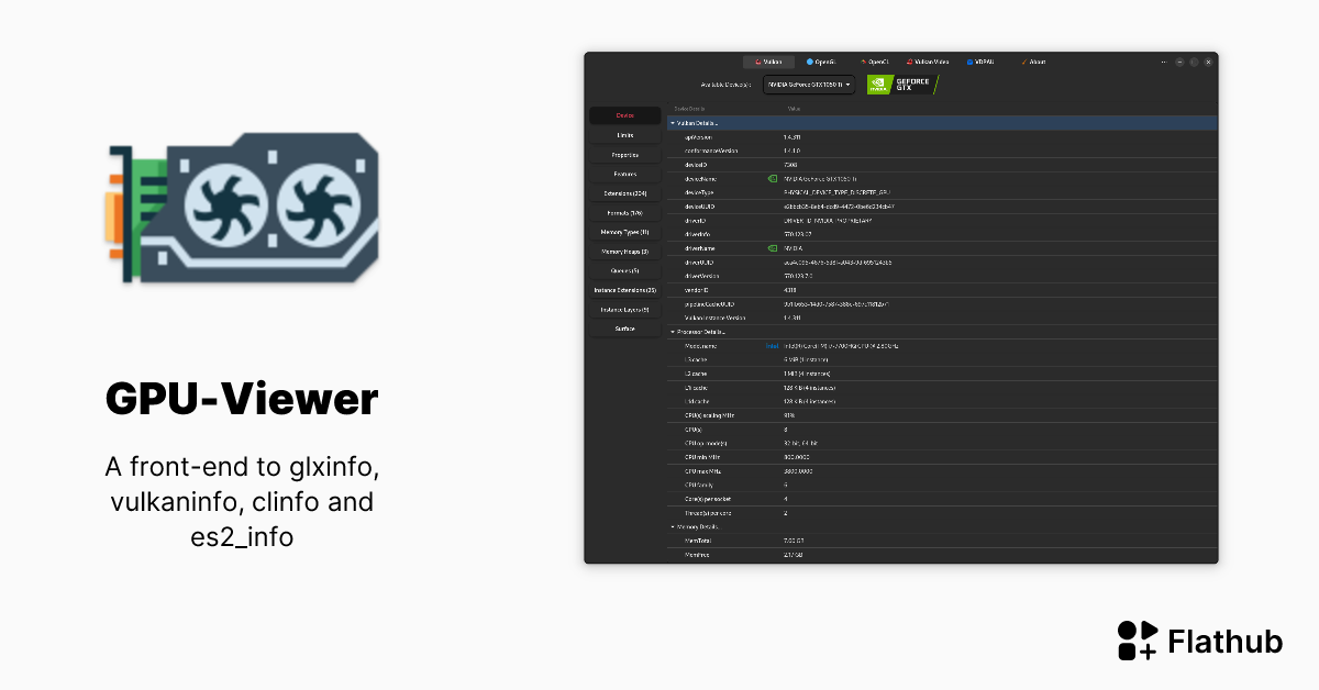 comando gpu-viewer de Linux