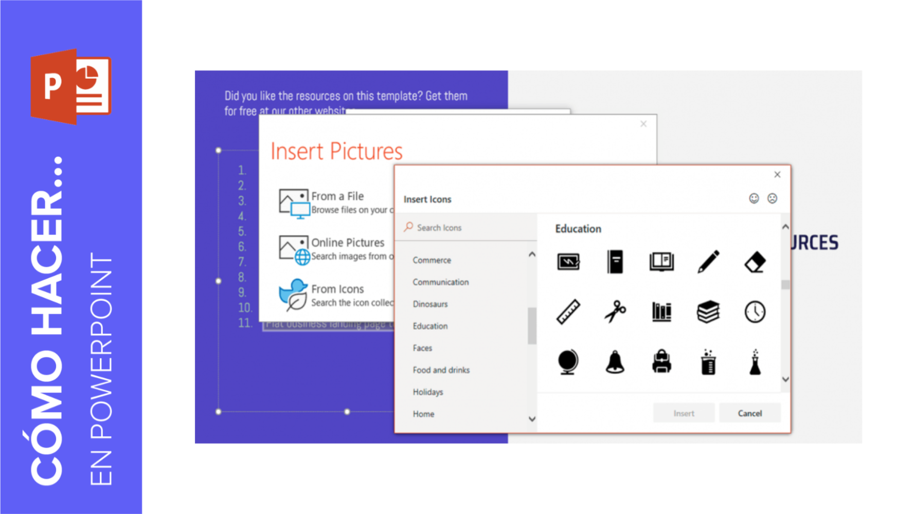 Guía para agregar listas en PowerPoint