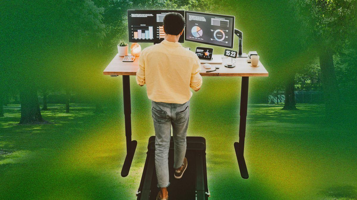 cómo elegir una cinta de correr para hacer ejercicio mientras trabajas con el ordenador