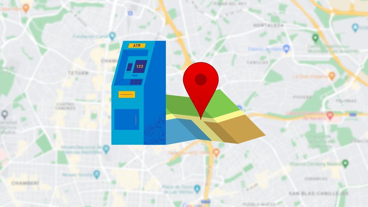 buscar cajeros en google maps