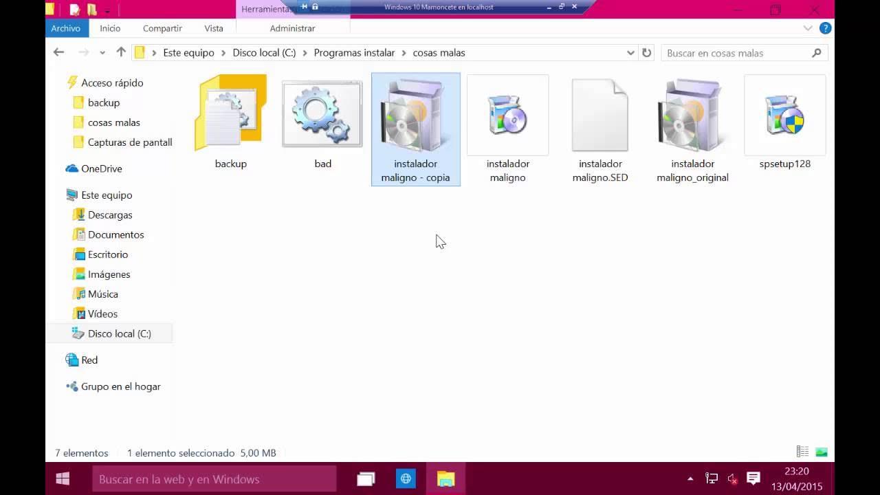 extracción con Python y API de Windows