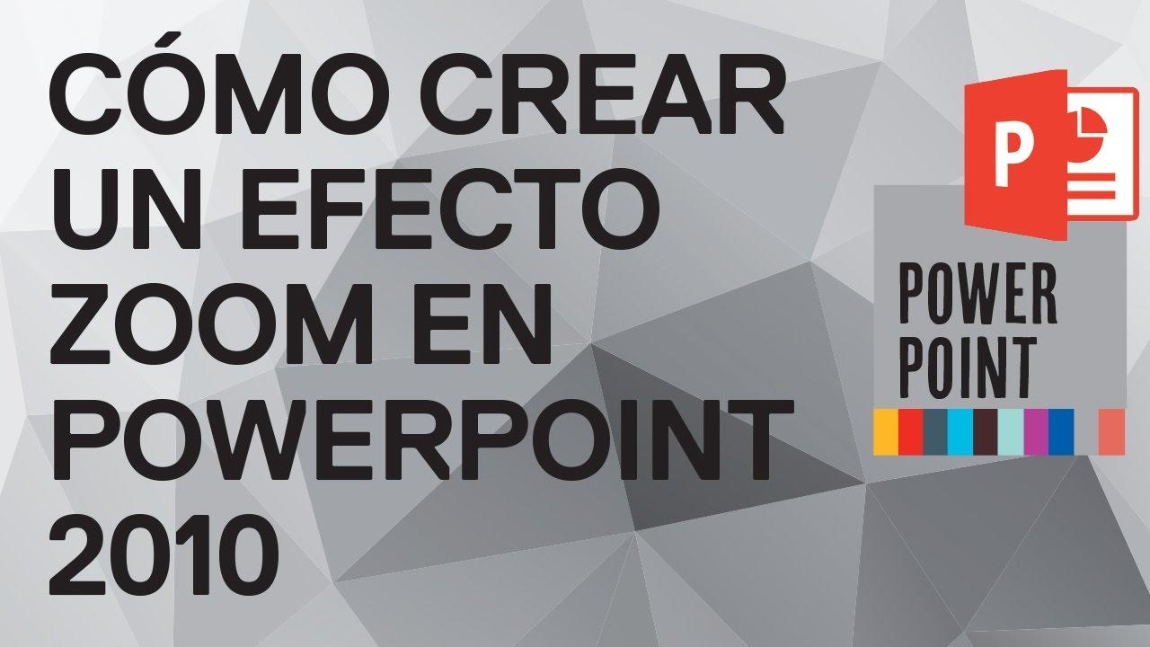 Opciones de Zoom en PowerPoint