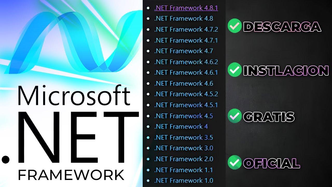 Versiones de .NET Framework compatibles
