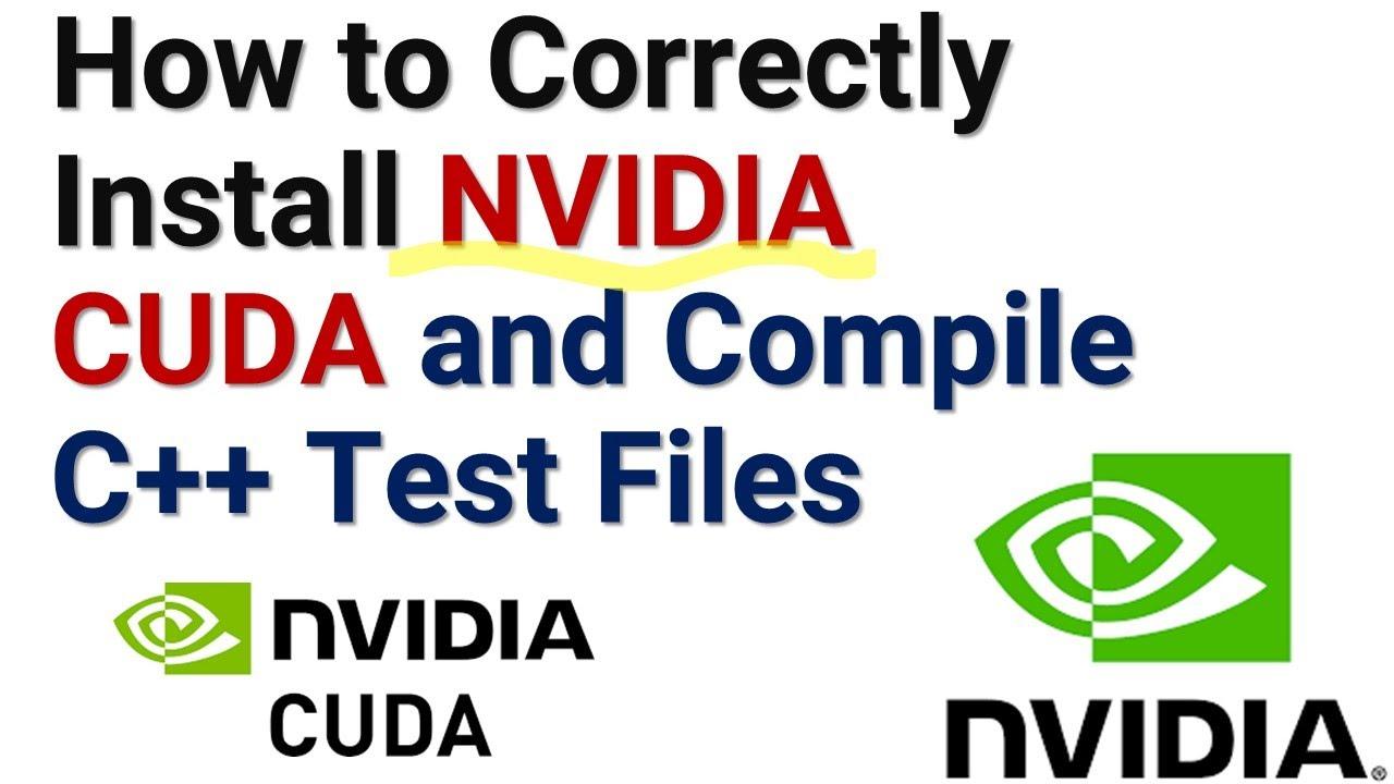 cómo instalar CUDA de NVIDIA