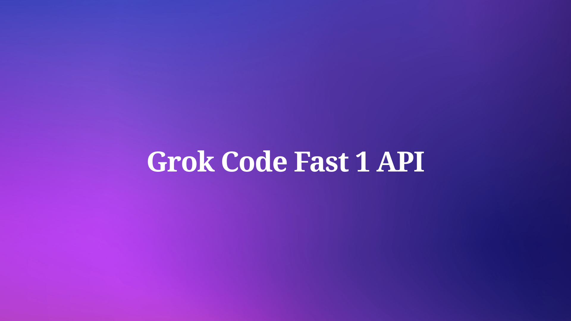Instalar Grok Code Fast 1 en Windows 11