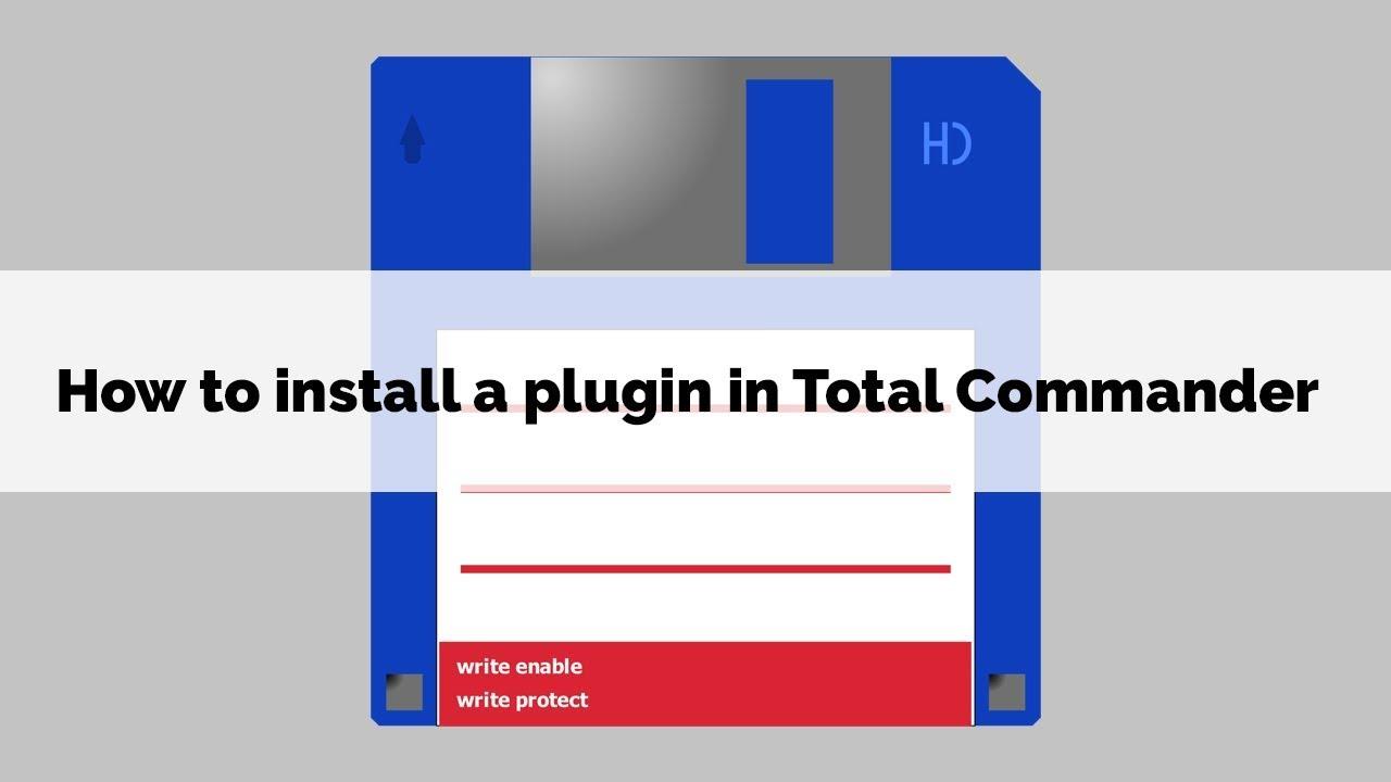 cómo instalar plugins en total commander