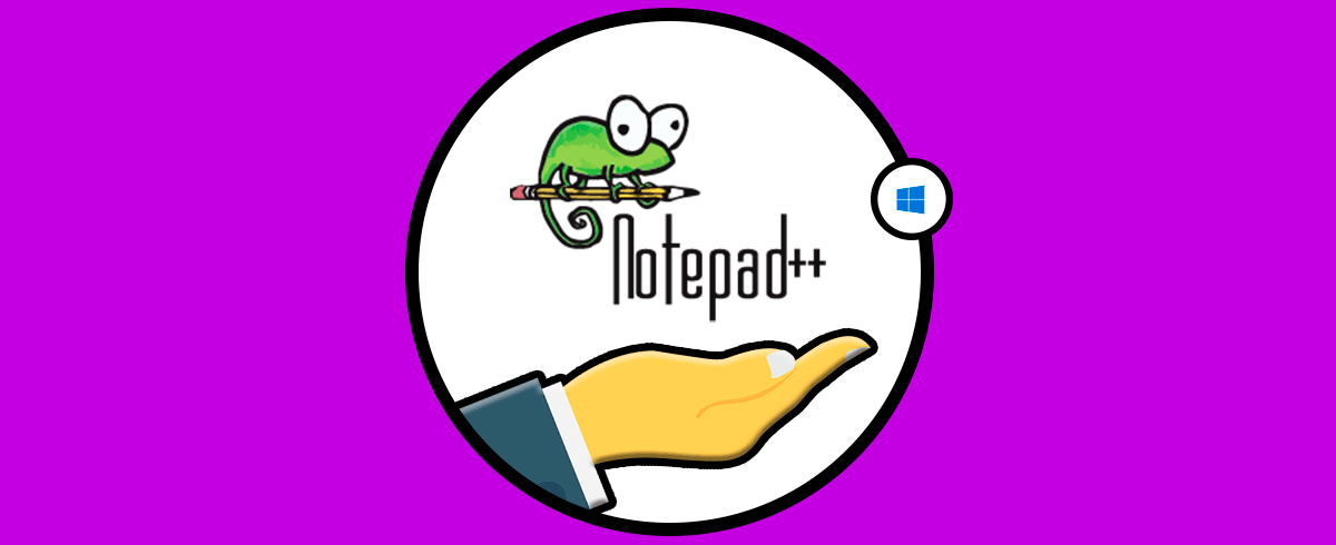 Notepad++ editor predeterminado en Windows