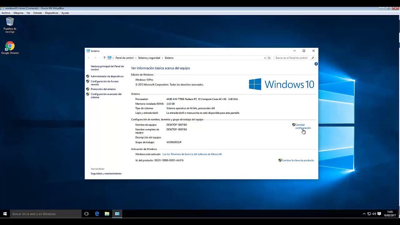 Unirse a un dominio en Windows