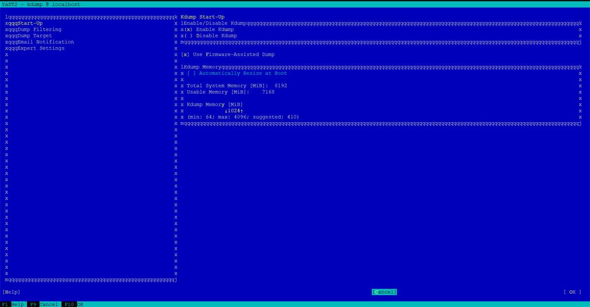Solución de errores de kdump y análisis con crash