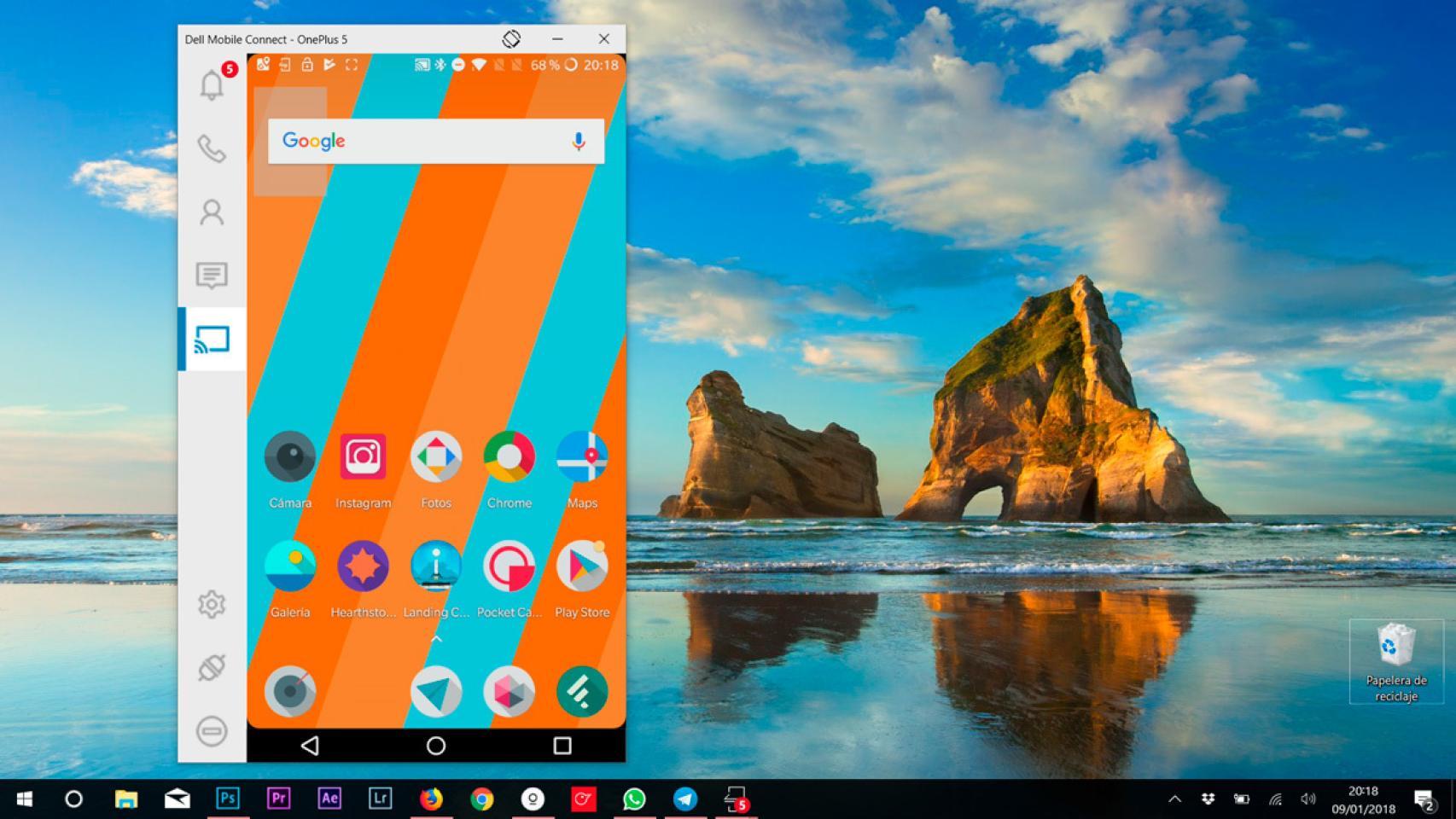 Guía Dell Mobile Connect en Windows