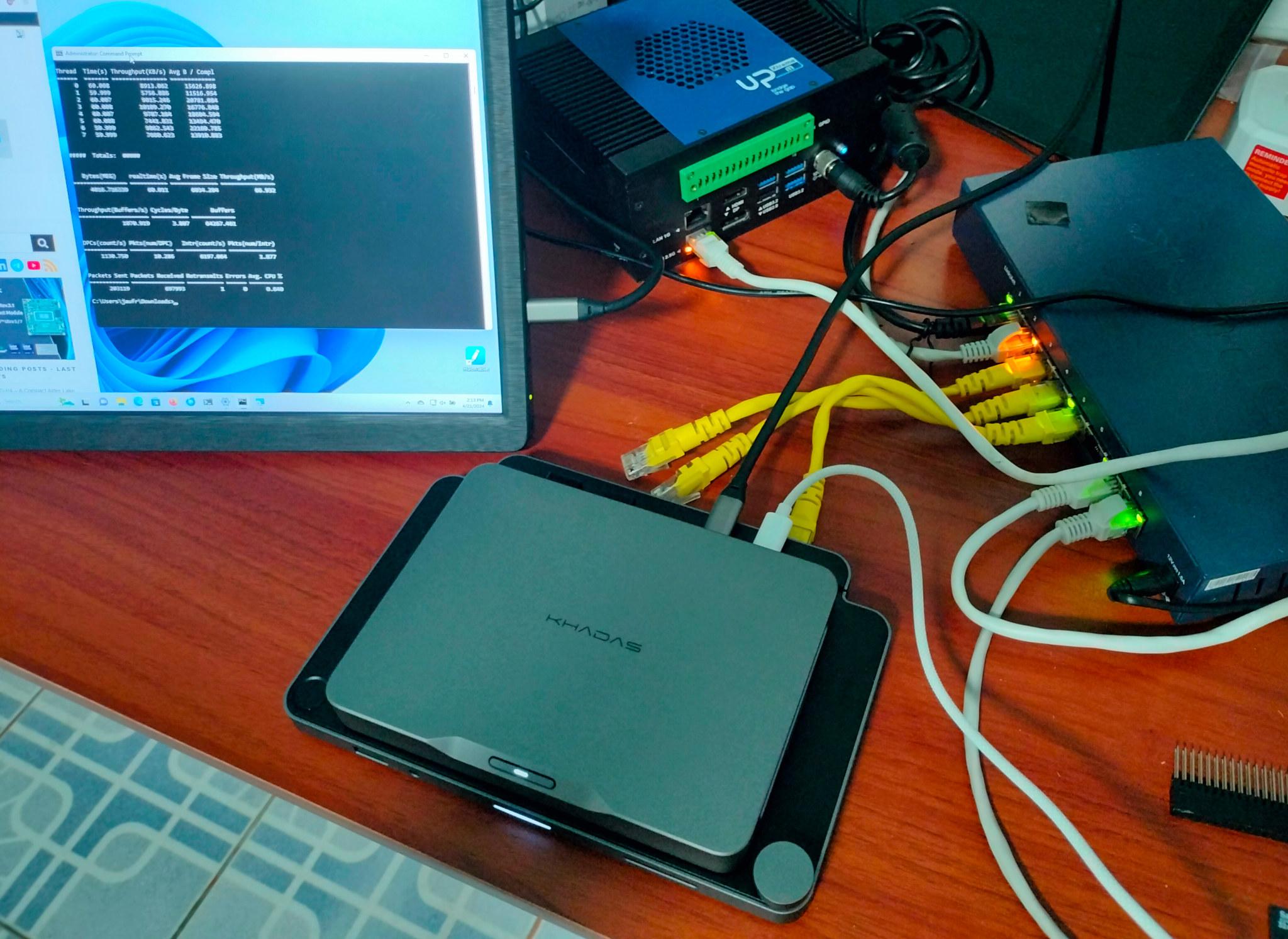 NTTTCP herramienta de prueba de red