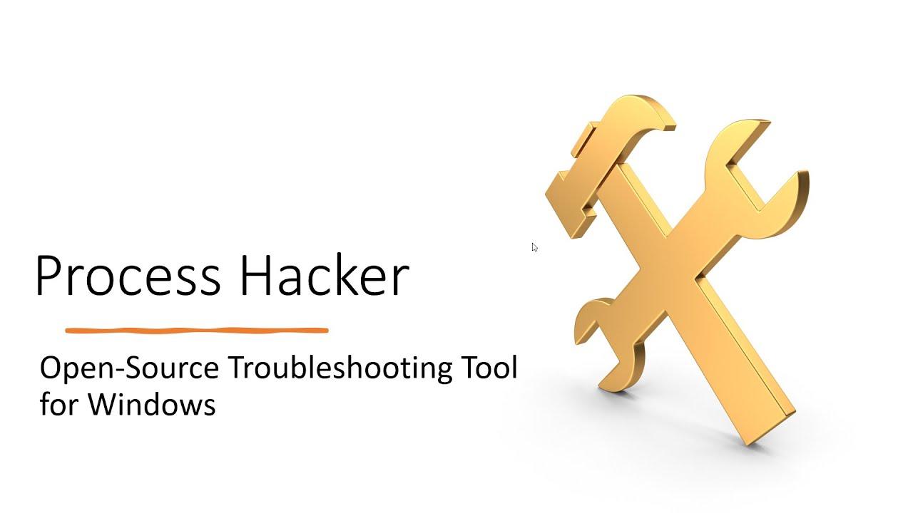 Herramienta Process Hacker en Windows