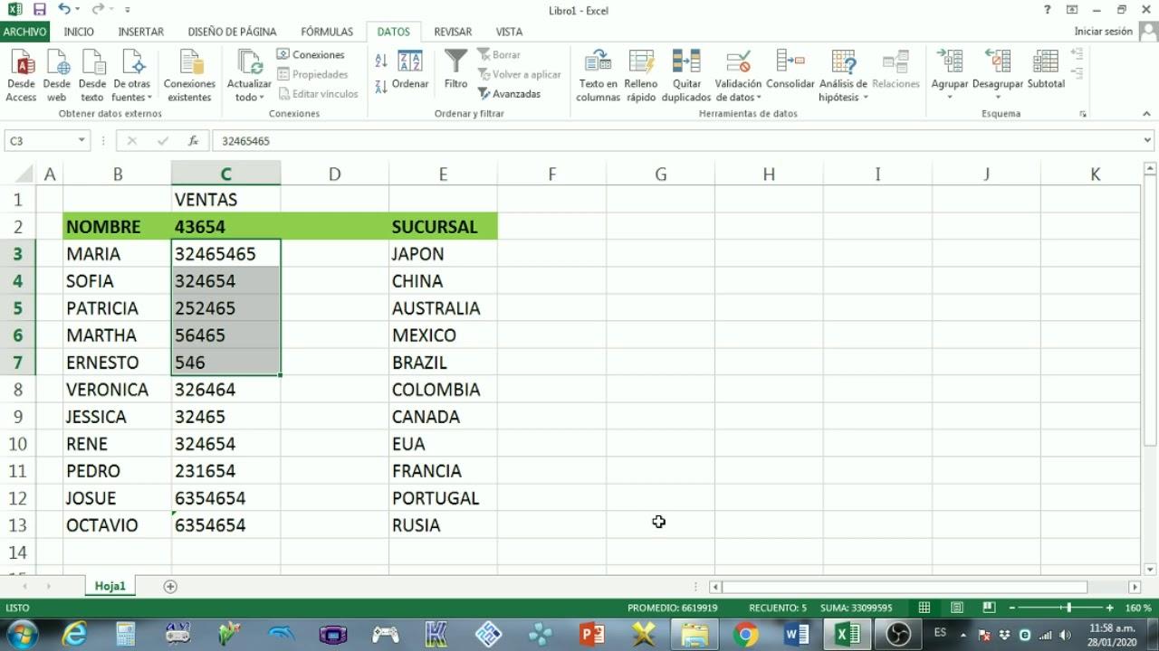 formatos personalizados excel