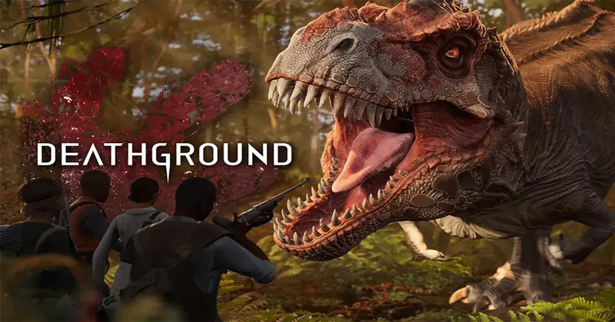 Deathground juego de terror con dinosaurios