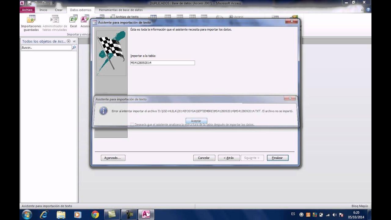 Consultas SQL para duplicados en Access