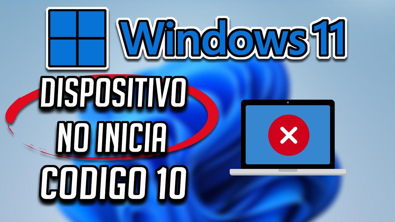 Error de dispositivo en Windows 11