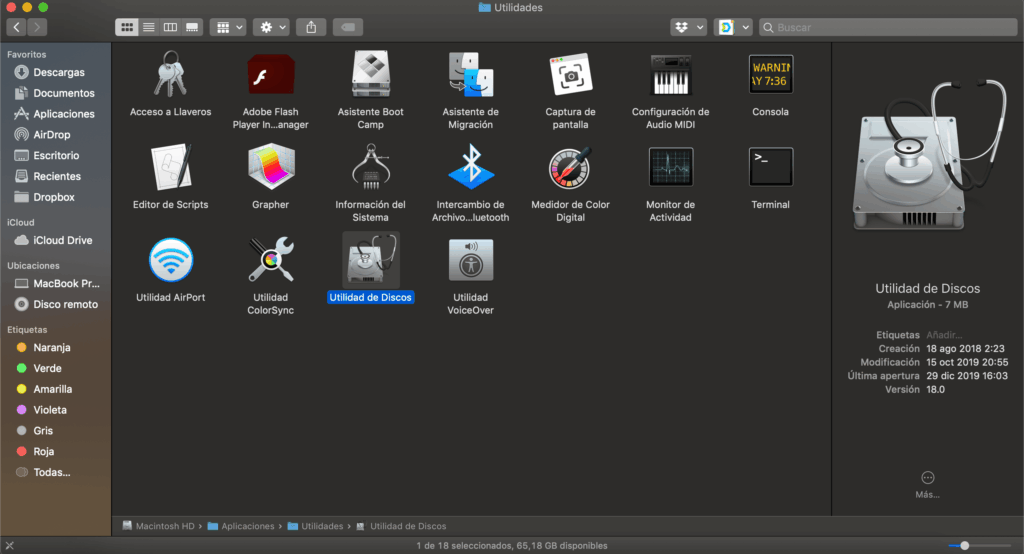 Formatting an external drive on macOS: key formats and steps