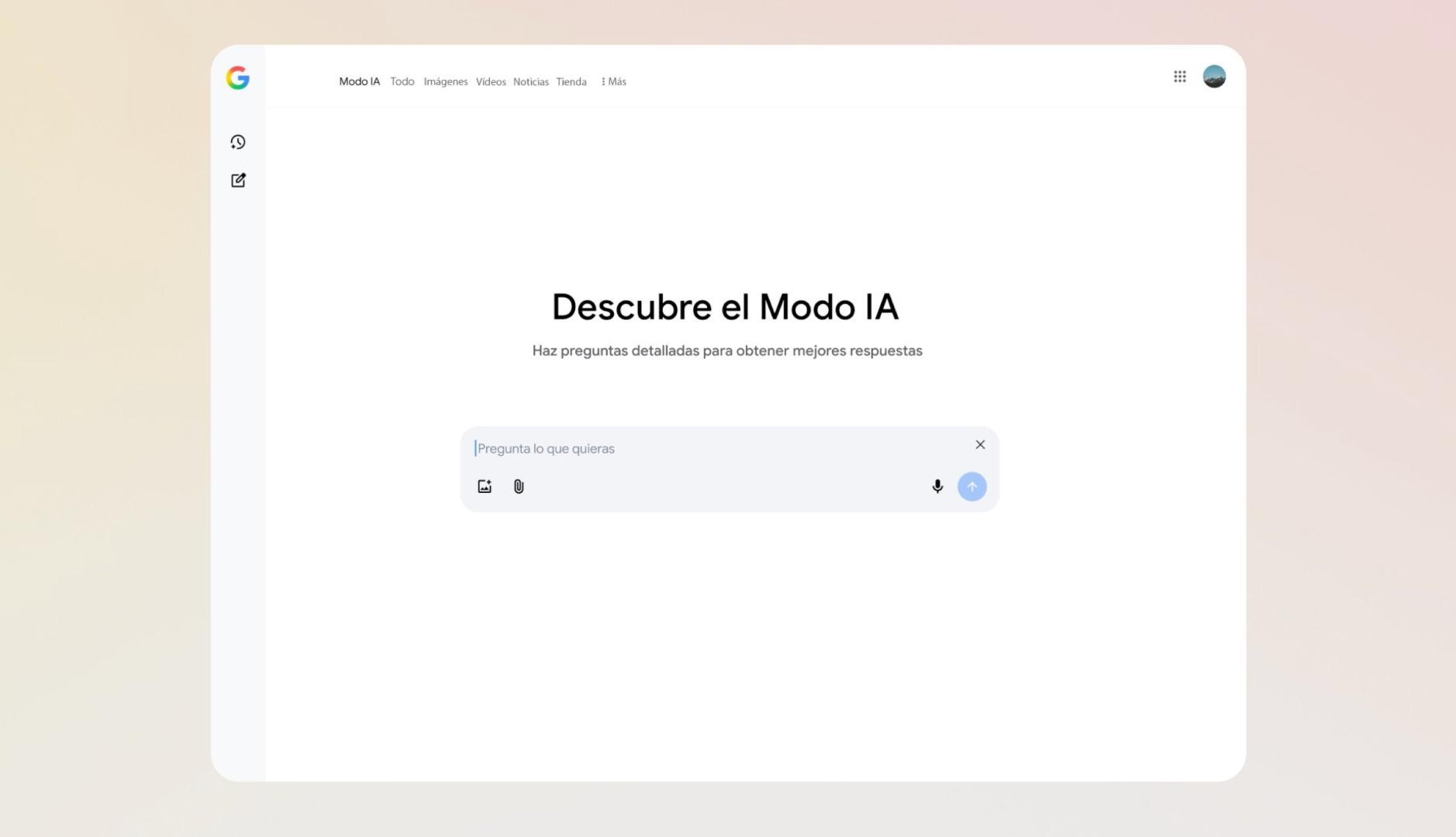 Búsqueda con IA de Google