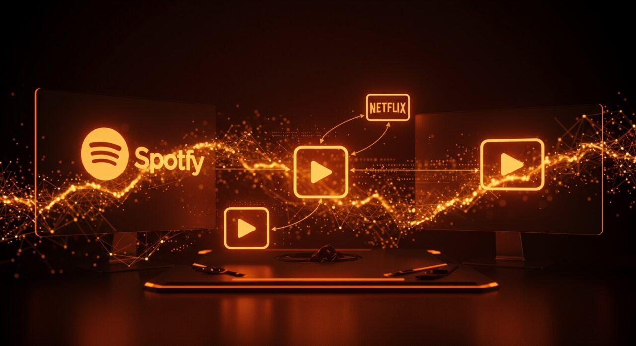 Videopodcasts de Spotify en Netflix