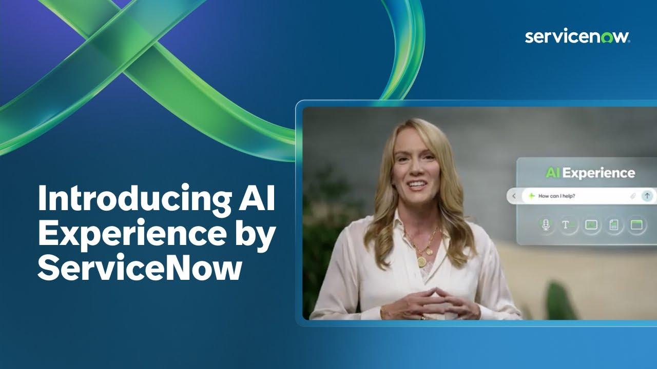 AI Experience de ServiceNow