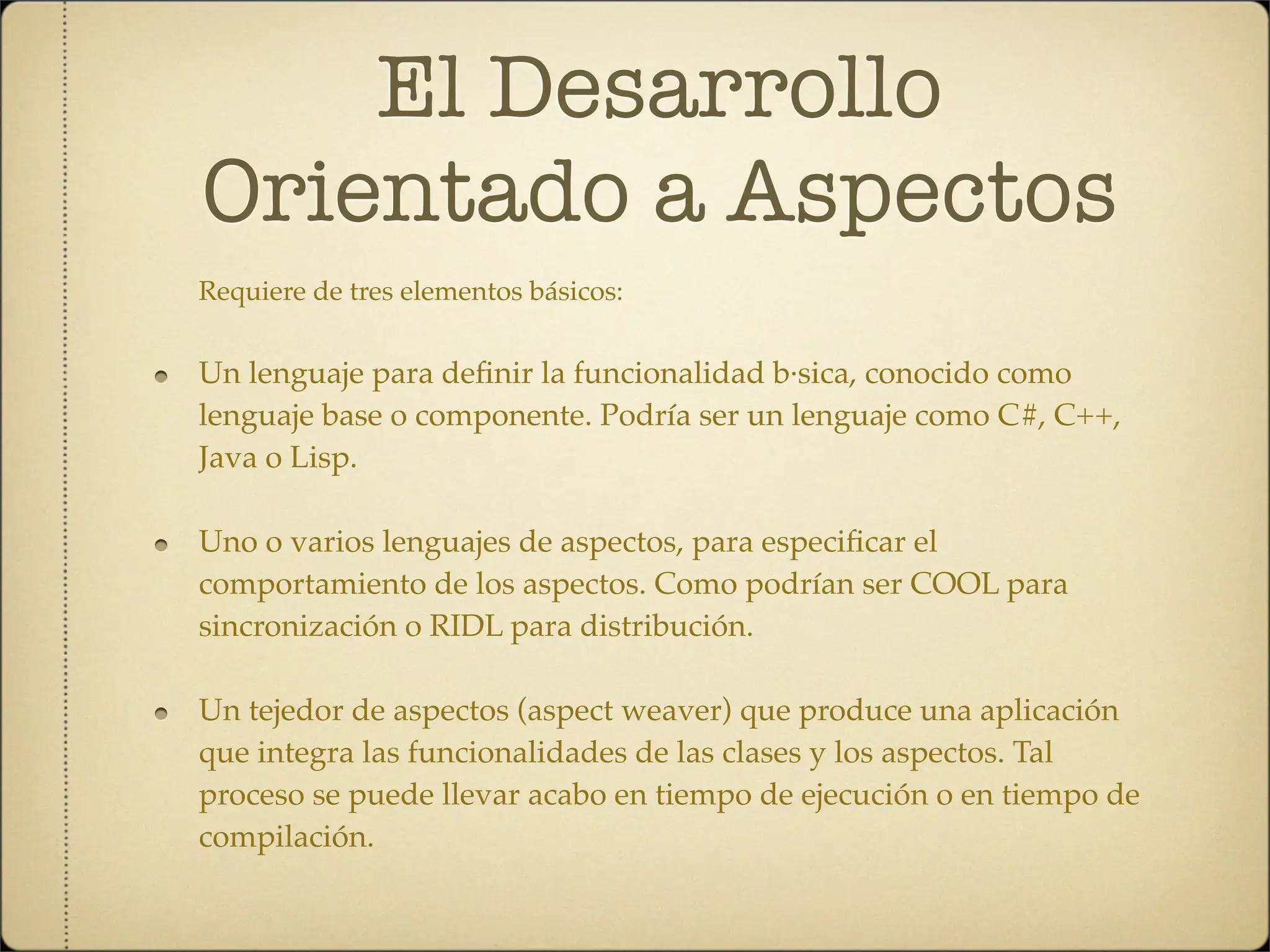 aop conceptos clave
