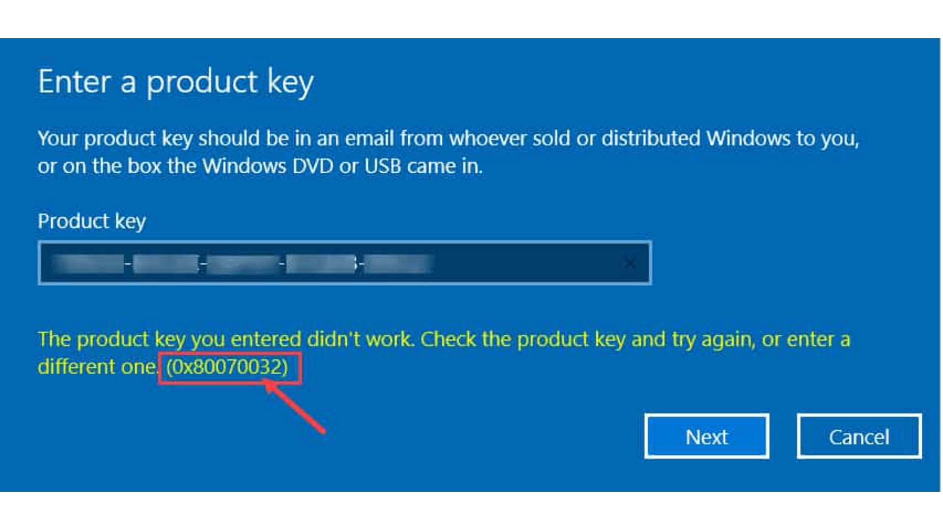 Windows Server evaluación no activado