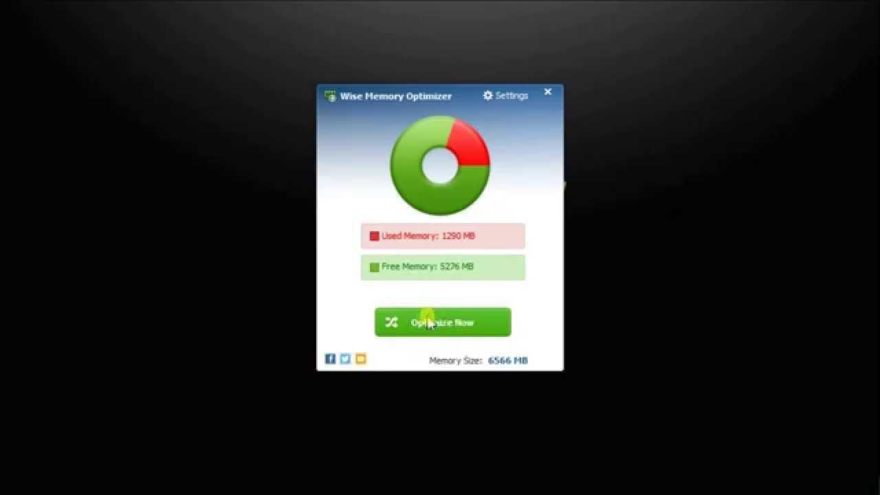 tutorial de Wise Memory Optimizer