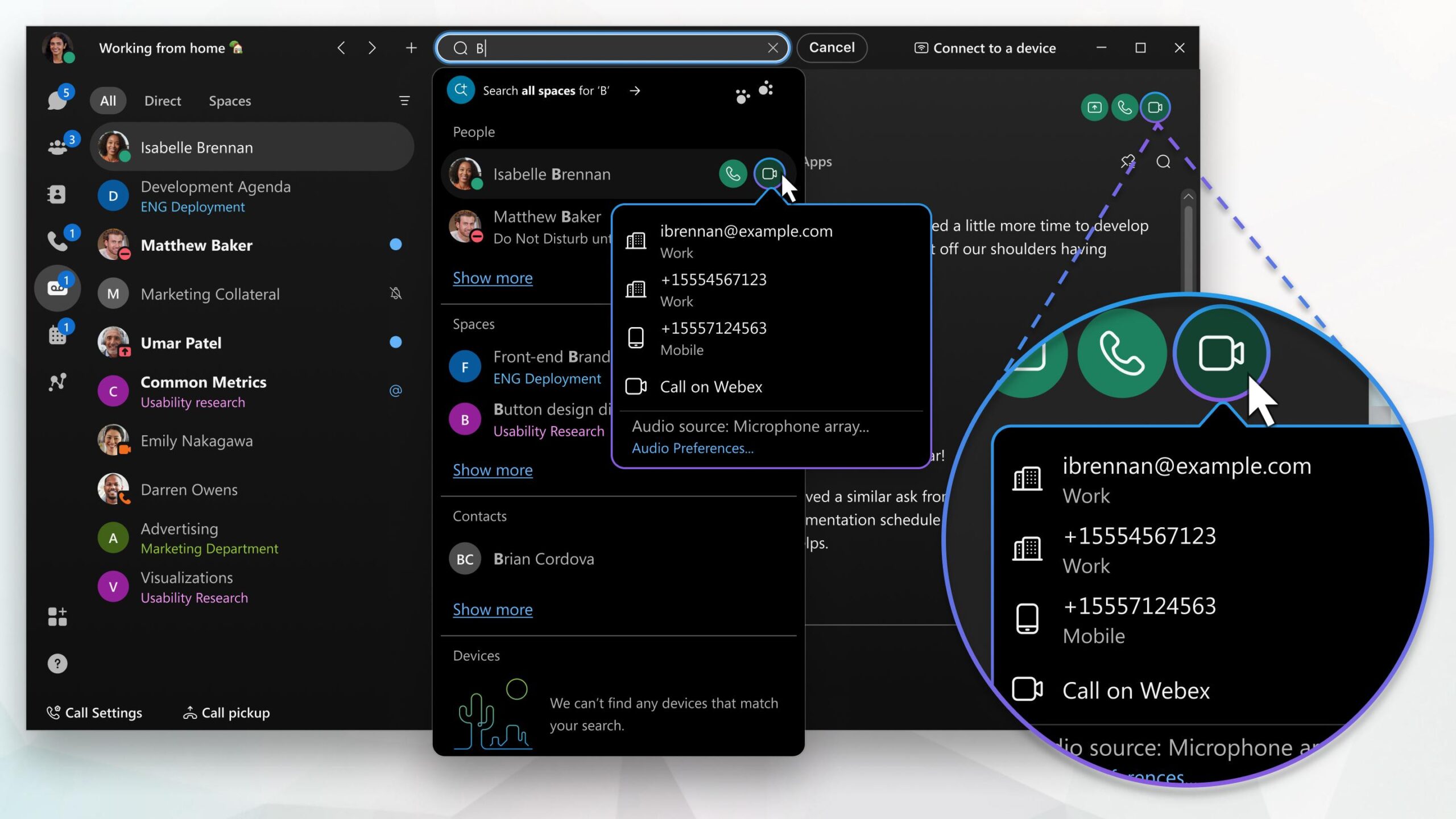 Guía para empezar con Webex