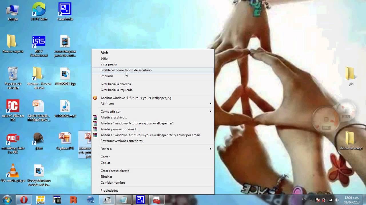 Resolución de problemas de fondo de pantalla en Windows